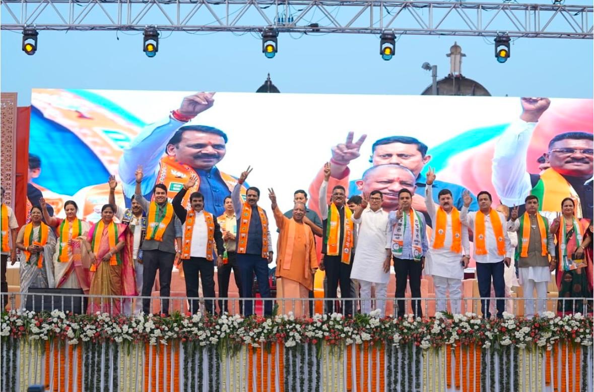 योगी आदित्यनाथ यांचा मीरा-भाईंदर दौरा