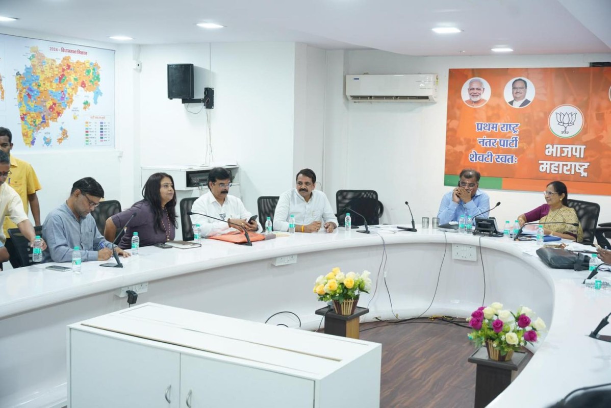 मीरा-भायंदर भाजपा की प्रमुख बैठक में संगठनात्मक रणनीतियों पर चर्चा
