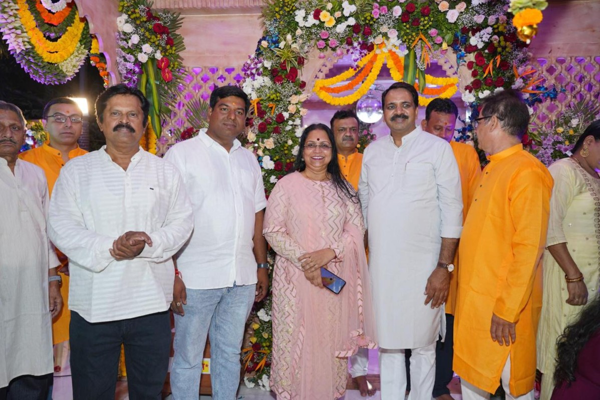 वंदना हाइट्स में श्री सिद्धि गणेश मंदिर की प्राणप्रतिष्ठा