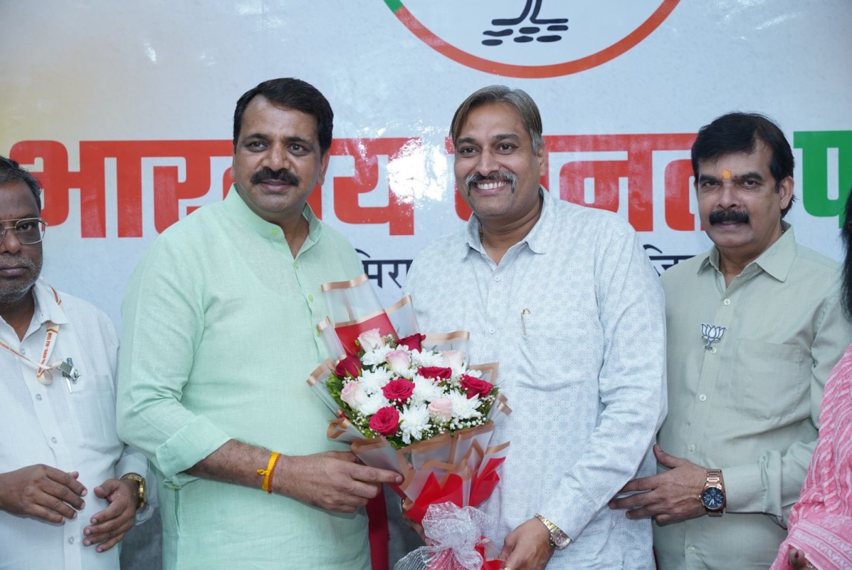 भाजपा मीरा भायंदर शहर जिला के नव निर्वाचित मंडल अध्यक्ष
